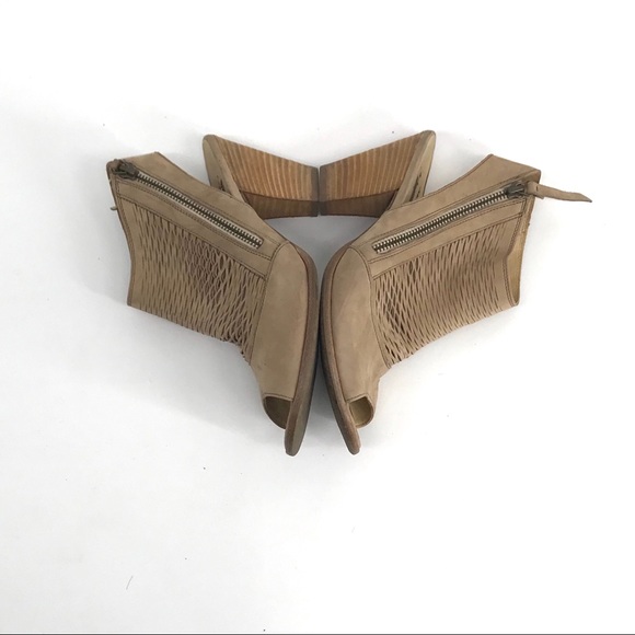 Paul Green Nude willow peep toe ankle booties - Picture 3 of 10